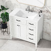 36\" Bathroom Vanity with Sink Combo, Black Bathroom Cabinet with Drawers, Solid Frame and MDF Board EasyOptionXY LLC