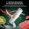 Mini Electric Garlic Chopper, Food Processors Small, Garlic Mincer Crusher Vegetable Chopper, Meat Grinder Masher Kitchen Tool, Portable Blender for Onion, Ginger, Veggie, Spice, Herb, Fruit, Nuts EasyOptionXY LLC