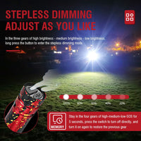 Mini Pocket LED Flashlight Clip On Rechargeable Torch Light Lamp Camping Hiking EasyOptionXY LLC