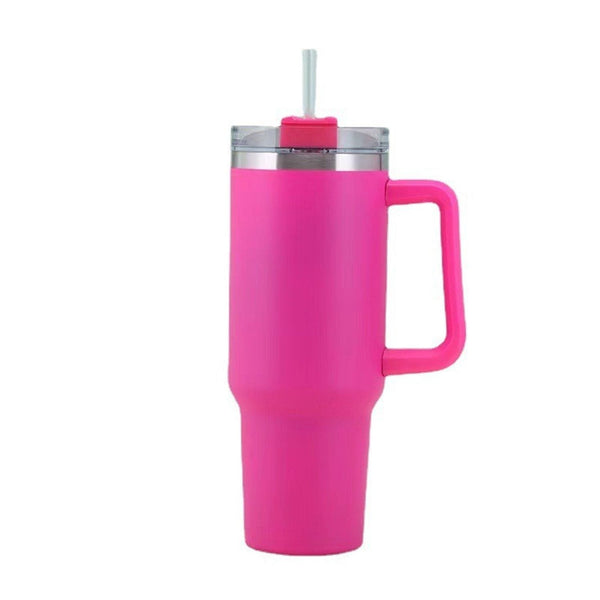 40oz Stainless Steel Handle Bottle Car Cup Double-layer Vacuum Iced Beer Cup Outdoor Portable Travel Insulation Cup EasyOptionXY LLC
