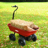 wheelbarrow electric Hassle-free assemble: this utility cart's durable steel frame is easy to Assemble while the sturdy poly tub is easy to clean and rust-resistant electric garden cart