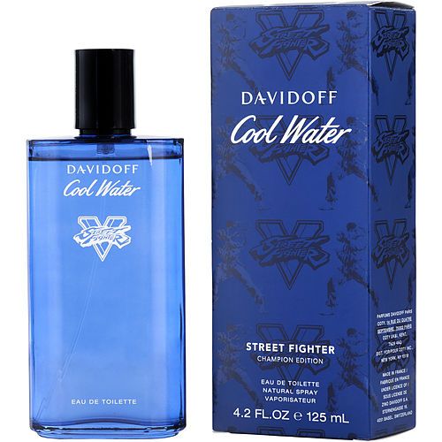 COOL WATER SUMMER by Davidoff EDT SPRAY 4.2 OZ (STREET FIGHTER CHAMPION EDITION 2021) EasyOptionXY LLC