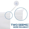 Bath Toy Organisers Set of 2 Large Size 14.16 x 19.67 in and 15.75 x 19.68 in Storage Net Bags for Baby Bathtub Toys 4 Strong Suction Cups Bathroom Shower Caddy Holder Multi Use for Kids Toddlers
