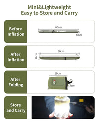 PuffyGlo USB Charging Inflatable LED Camping Light EasyOptionXY LLC