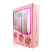 SIGMA BEAUTY - 3DHD Perfect Complexion Set (1x Blender, 1x Kabuki Brush, 1x Bag) BCA02 / 031070 2pcs+1bag