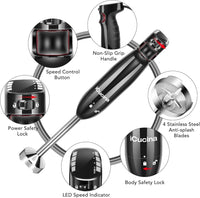 iCucina 4-in-1 Variable Speed Immersion Hand Blender EasyOptionXY LLC