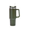 1200ml Stainless Steel Mug Coffee Cup Thermal Travel Car Auto Mugs T hermos 40 Oz Tumbler with Handle Straw Cup Drinkware New In