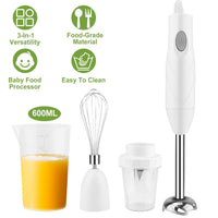 3-In-1 Immersion Hand Blender Multifunctional Stick Blender Mixer Grinder EasyOptionXY LLC