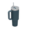 1200ml Stainless Steel Mug Coffee Cup Thermal Travel Car Auto Mugs T hermos 40 Oz Tumbler with Handle Straw Cup Drinkware New In