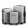 Luggage Expandable Suitcase PC+ABS 3 Piece Set with TSA Lock Spinner