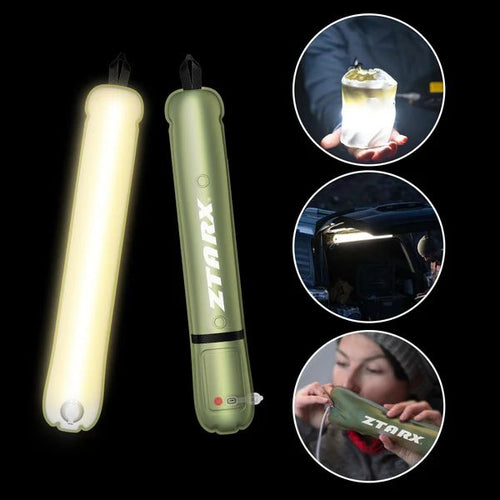 PuffyGlo USB Charging Inflatable LED Camping Light EasyOptionXY LLC