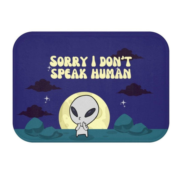 Funny Alien Bath Mat EasyOptionXY LLC