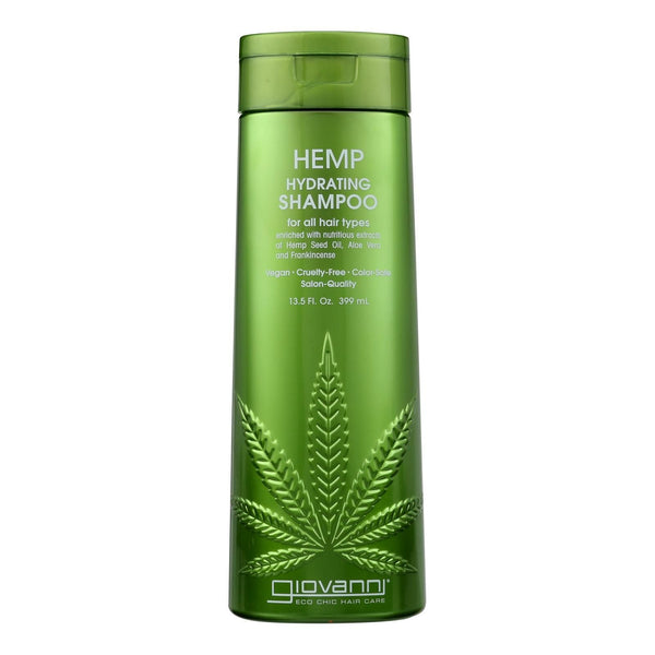 Giovanni Hair Care Products - Hemp Shampoo Hydrating - 1 Each-13.5 Fz EasyOptionXY LLC