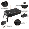 Portable Charcoal BBQ Grill – Lightweight Folding Smoker for Outdoors
