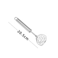Spiral Egg Whisk Stainless Steel Lightweight N on-T oxic Kitchen Gadget Manual Blender Hand Whisk for Baking Beverage Cooking EasyOptionXY LLC