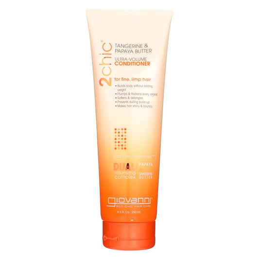 Giovanni Hair Care Products 2chic Conditioner - Ultra-volume Tangerine And Papaya Butter - 8.5 Fl Oz EasyOptionXY LLC