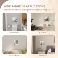 Brushed Stainless Steel Wall Shower  Niche , Double Recessed Shower Shelf for Bathroom EasyOptionXY LLC