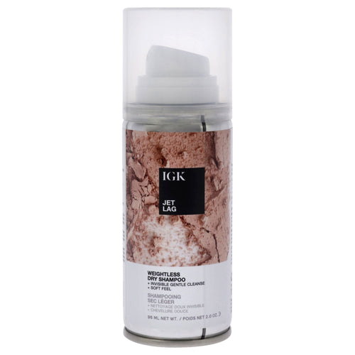 Jet Lag Weightless Dry Shampoo by IGK for Unisex - 2 oz Dry Shampoo EasyOptionXY LLC