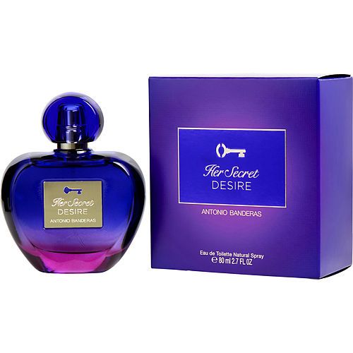 HER SECRET DESIRE by Antonio Banderas EDT SPRAY 2.7 OZ EasyOptionXY LLC