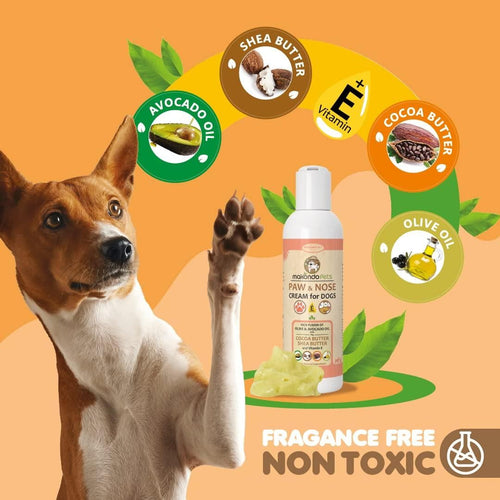 Natural Dog Paw Balm Non Waxy Formula Dog Nose Balm Snout Soother for Dogs Our Paw Cream for Dogs is a Must in Dog Bathing Supplies Ideal Dog & Cat Paw Balm to use After a paw Cleaner for Dogs EasyOptionXY LLC