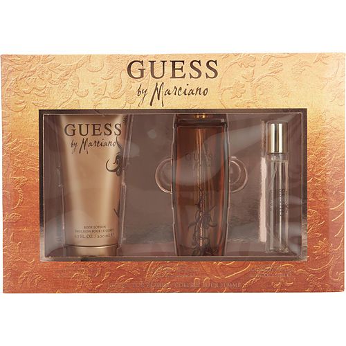 GUESS BY MARCIANO by Guess EAU DE PARFUM SPRAY 3.4 OZ & BODY LOTION 6.7 OZ & EAU DE PARFUM SPRAY 0.5 OZ EasyOptionXY LLC
