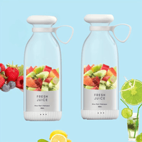 350ml Electric Juicer Blender Mini Portable Blender Bottle USB Rechargeable Fruit Mixers Juicers Multifunction Juice Maker Machine Food Milkshake Cup EasyOptionXY LLC