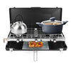 3-Burner 20,000 BTU Portable Propane Camping Stove