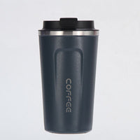 12 oz Stainless Steel Vacuum Insulated Tumbler - Coffee Travel Mug Spill Proof with Lid - T hermos Cup for Keep Hot/Ice Coffee; Tea and Beer EasyOptionXY LLC