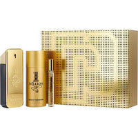PACO RABANNE 1 MILLION by Paco Rabanne EDT SPRAY 3.4 OZ & DEODORANT SPRAY 5.1 OZ & EAU DE TOILETE SPRAY 0.33 OZ MINI