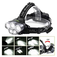 Rechargeable Headlamp for Camping Cycling Hiking Hunting
