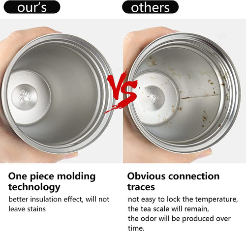 12 oz Stainless Steel Vacuum Insulated Tumbler - Coffee Travel Mug Spill Proof with Lid - T hermos Cup for Keep Hot/Ice Coffee; Tea and Beer EasyOptionXY LLC