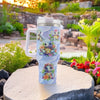 1pc 40oz Water Bottles,5D Little Turtle Series Tumbler,Large Capacity Stainless Steel Tumbler Insulation Cup With Lid And Straw For Women,Camping,Driving,skiing,Thermocoolers.Best Gift