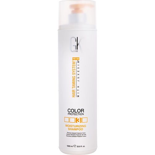 GK HAIR by GK HAIR PRO LINE HAIR TAMING SYSTEM WITH JUVEXIN COLOR PROTECTION MOISTURIZING SHAMPOO 33.8 OZ EasyOptionXY LLC