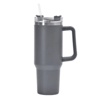 40oz Stainless Steel Handle Bottle Car Cup Double-layer Vacuum Iced Beer Cup Outdoor Portable Travel Insulation Cup EasyOptionXY LLC