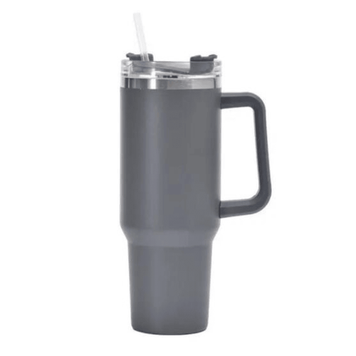 40oz Stainless Steel Handle Bottle Car Cup Double-layer Vacuum Iced Beer Cup Outdoor Portable Travel Insulation Cup EasyOptionXY LLC