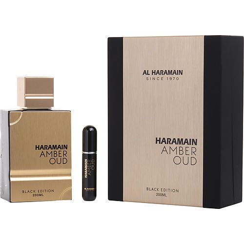 AL HARAMAIN AMBER OUD by Al Haramain EAU DE PARFUM SPRAY 6.7 OZ (BLACK EDITION) EasyOptionXY LLC