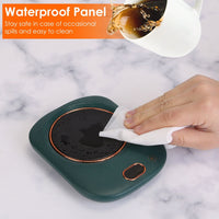 Electric Coffee Mug Warmer for Desk Auto Shut off USB Tea Milk Beverage Cup 3 Temperature Setting EasyOptionXY LLC