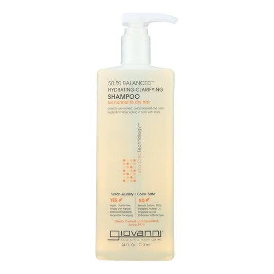 Giovanni Hair Care Products - Shampoo 50:50 Balance Hydrating - 24 Fz EasyOptionXY LLC