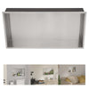 Brushed Stainless Steel Wall Shower  Niche , Double Recessed Shower Shelf for Bathroom EasyOptionXY LLC