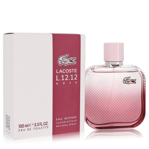 Lacoste Eau De Lacoste L.12.12 Rose Eau Intense by Lacoste Eau De Toilette Spray EasyOptionXY LLC