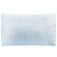 Cooling Memory Foam Pillow Ventilated Soft Bed Pillow w/ Cooling Gel Infused Memory Foam 2Pcs Queen Size