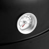 Outdoor Charcoal Smoker Grill – Portable Barrel BBQ Cooker Black