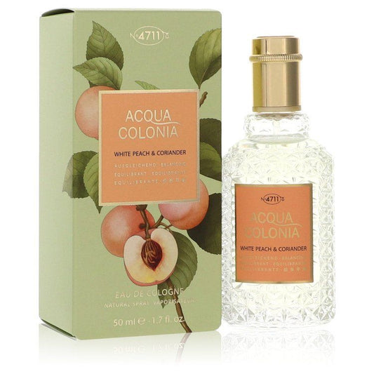 4711 Acqua Colonia White Peach & Coriander by 4711 Eau De Cologne Spray (Unisex) EasyOptionXY LLC