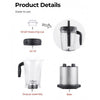 1500W Smoothie Maker High Power Blender with 10 Speeds