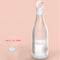 white 450ML with lid