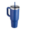 40 oz Insulated Water Bottle Stainless Steel Coffee Cup Handheld Blue EasyOptionXY LLC