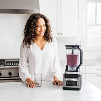 N inja BN801 Professional Plus Kitchen System, 1400 WP, 5 Functions for Smoothies, Chopping, Dough & More with Auto IQ, 72-oz.* Blender Pitcher, 64-oz. Processor Bowl, (2) 24-oz. To-Go Cups, Grey EasyOptionXY LLC