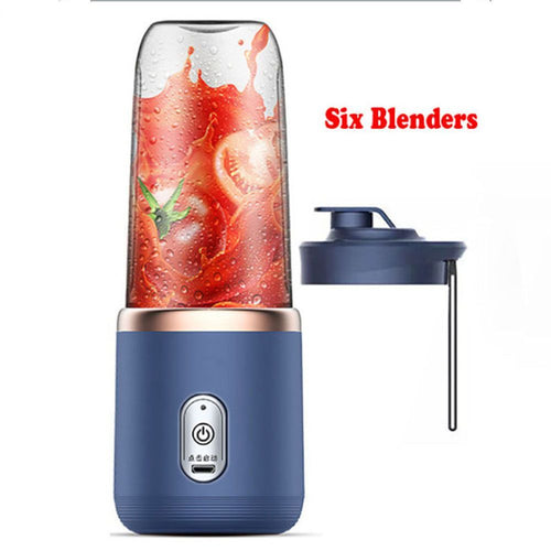 Portable Electric Juicer 400ml Lemon Orange Fruit Squeezer Multifunction Mixer Fruit Smoothie Blender Household Appliances EasyOptionXY LLC