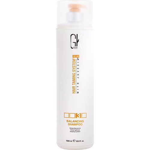 GK HAIR by GK HAIR PRO LINE HAIR TAMING SYSTEM WITH JUVEXIN BALANCING SHAMPOO 33.8 OZ EasyOptionXY LLC