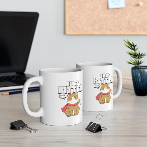 Just Kitten Cat Novelty Mug EasyOptionXY LLC